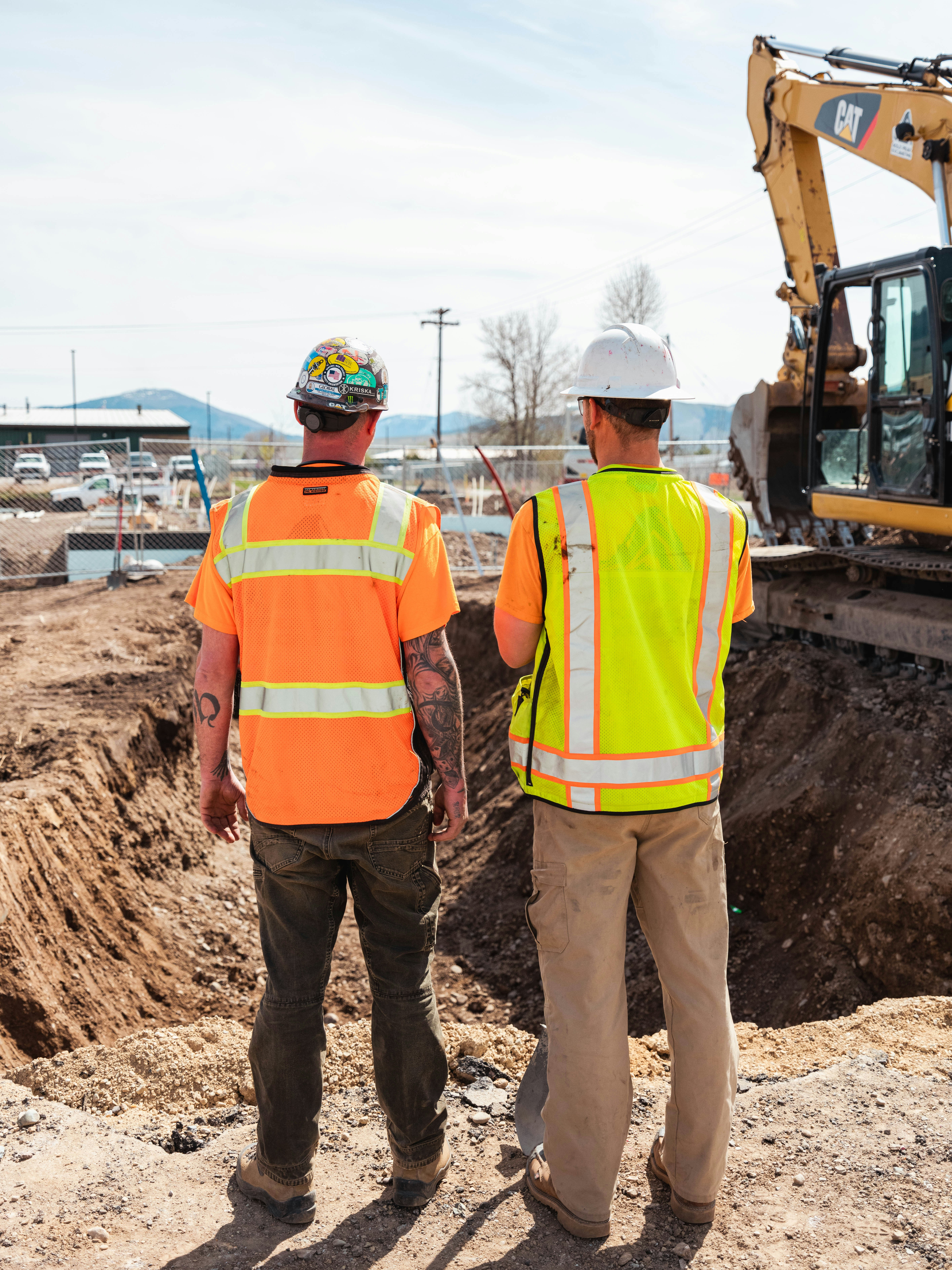 Équipe COREBAT sur chantier