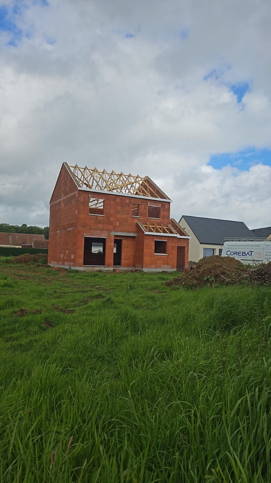 Chantier construction neuve COREBAT